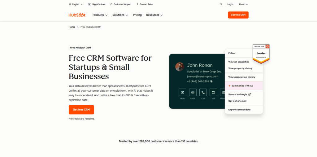 HubSpot CRM