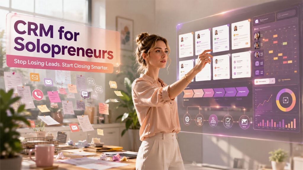 CRM for Solopreneurs: The Ultimate Guide to Choosing the Right CRM