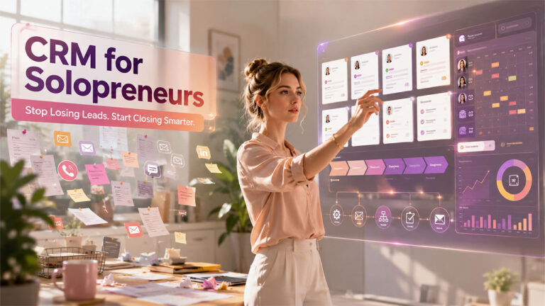 CRM for Solopreneurs: The Ultimate Guide to Choosing the Right CRM