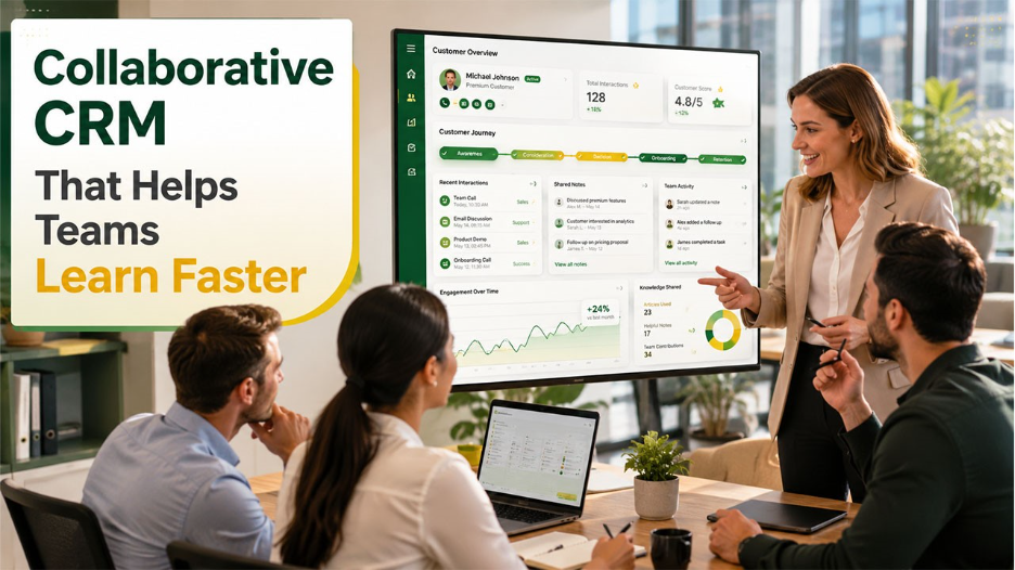 Why a Collaborative CRM Should Support Team Learning, Not Just Data Storage