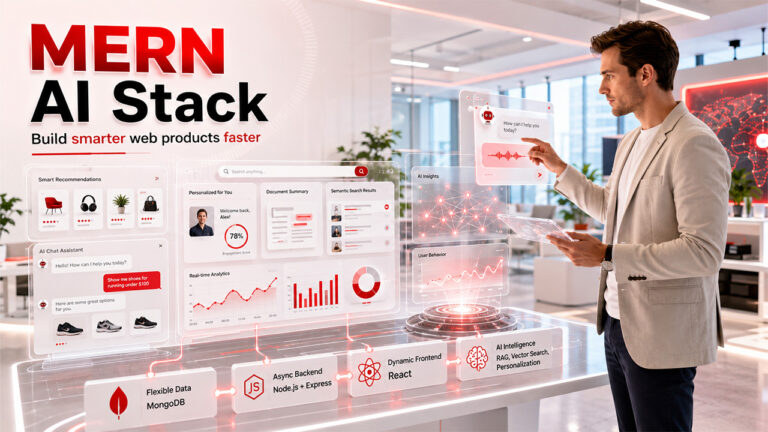 MERN Stack Development for AI Applications using MongoDB, Express.js, React, and Node.js with AI integration and vector search capabilities