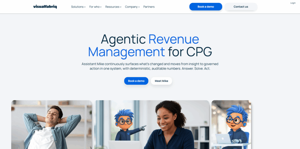 Visualfabriq platform improving trade promotion effectiveness through AI-powered forecasting and revenue growth management