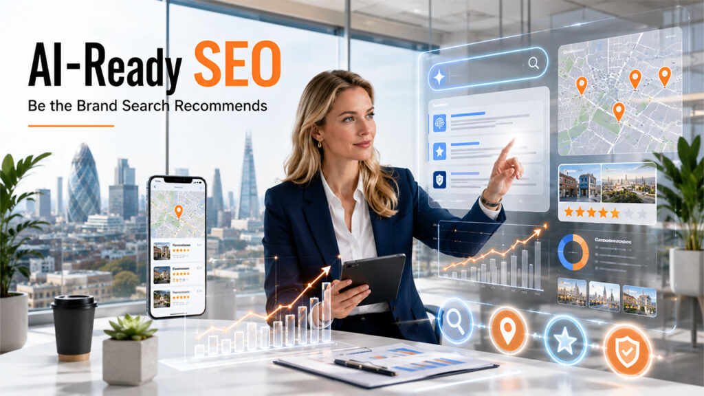 Why SEO matters for UK businesses in 2026 with AI search optimization, local SEO, organic visibility, and business growth strategies