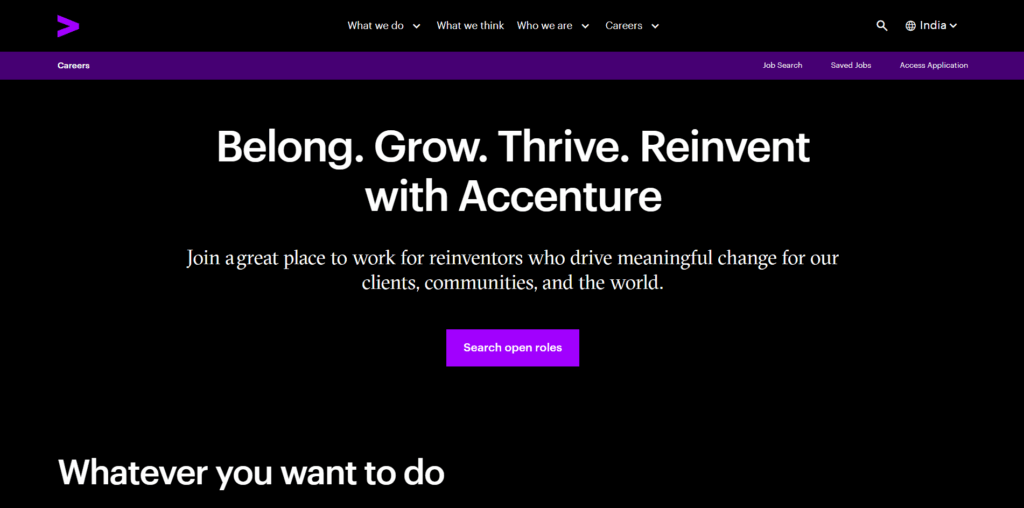 Accenture – Best for Technical Complexity and Scale