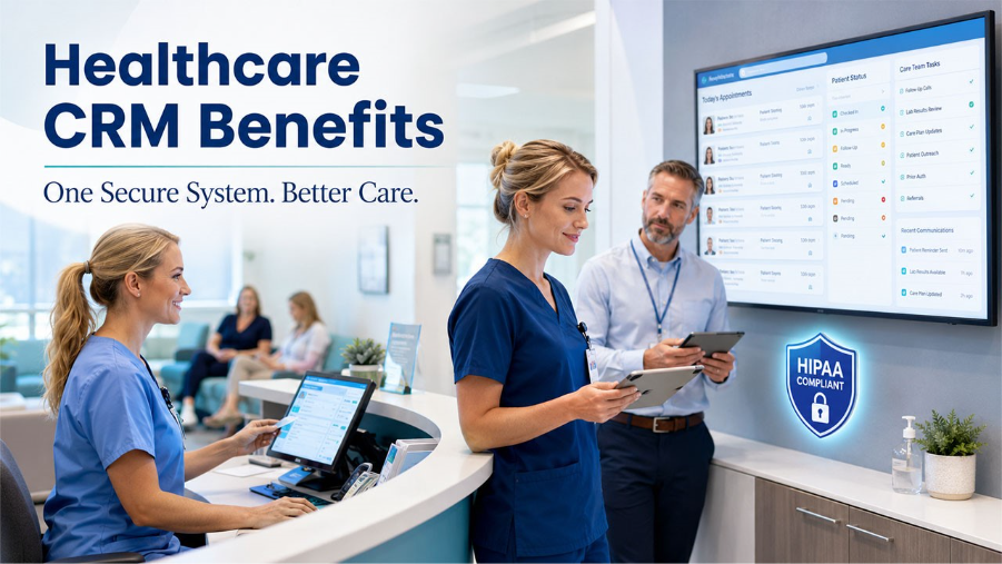 Benefits for Healthcare CRM