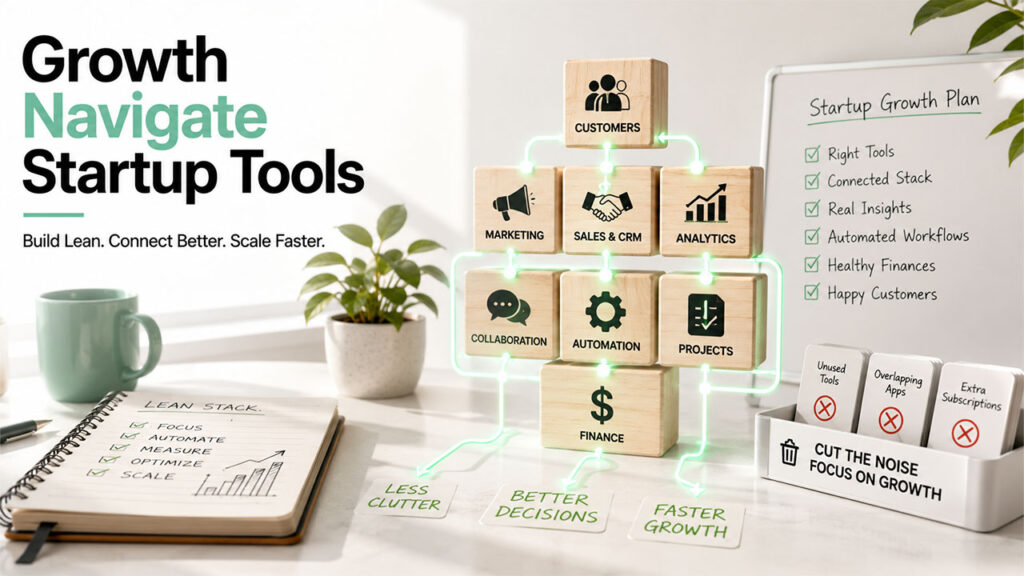 Growth Navigate Startup Tools: Build a Stack That Scales with You