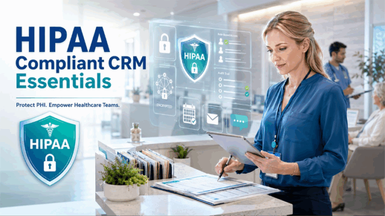 What Makes a CRM Truly HIPAA Compliant? A Practical Guide for Healthcare Teams