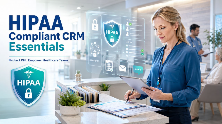 What Makes a CRM Truly HIPAA Compliant? A Practical Guide for Healthcare Teams