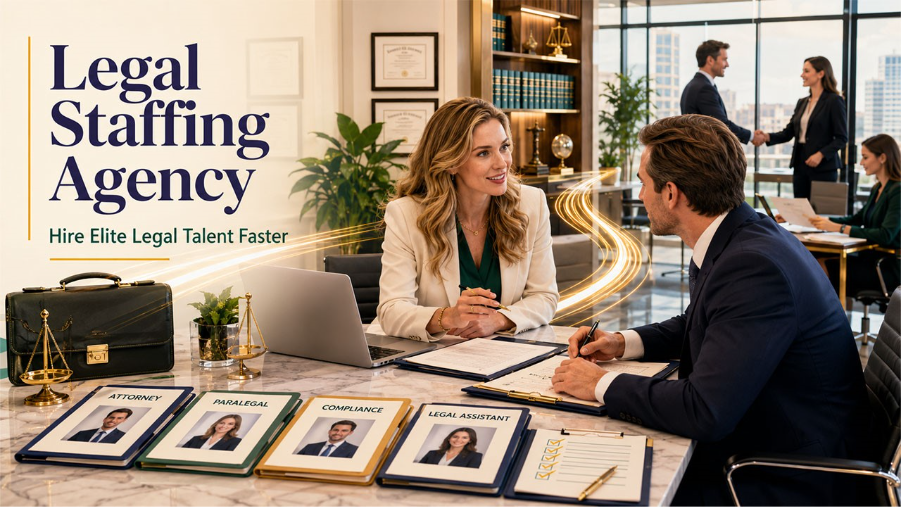 Why Choosing a Legal Staffing Agency Leads to Faster and Smarter Legal Recruitment