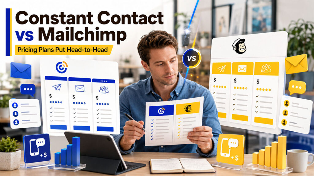 Pricing: Constant Contact vs Mailchimp