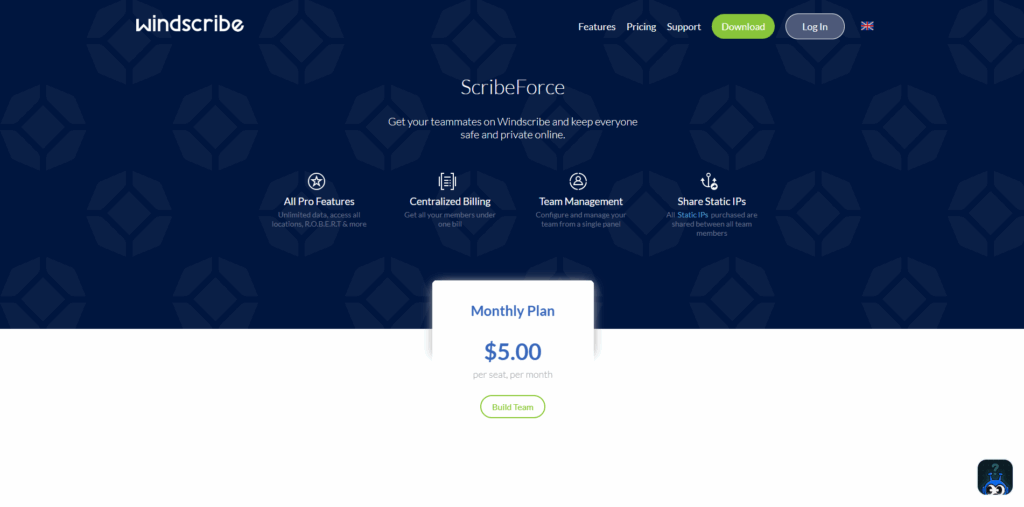 Windscribe ScribeForce