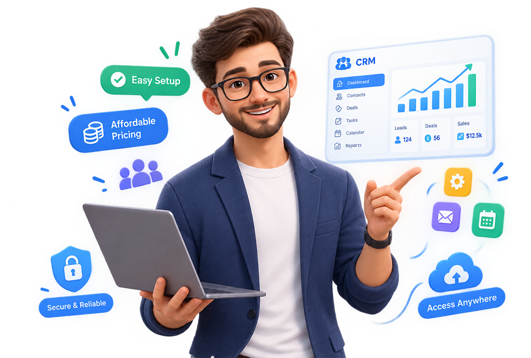 Easy-to-Use and Affordable CRM Software for Evolving Businesses