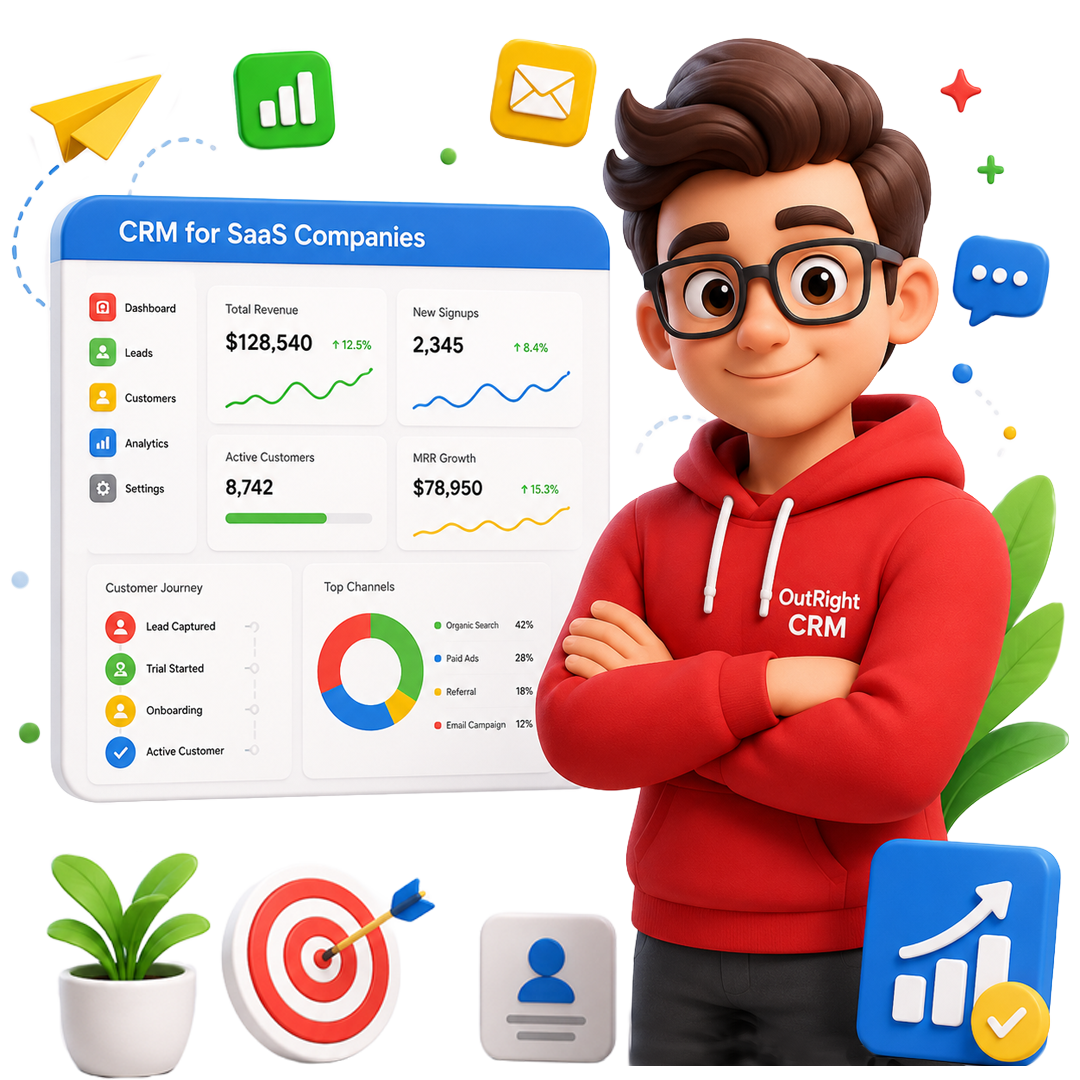 CRM for SaaS hero image