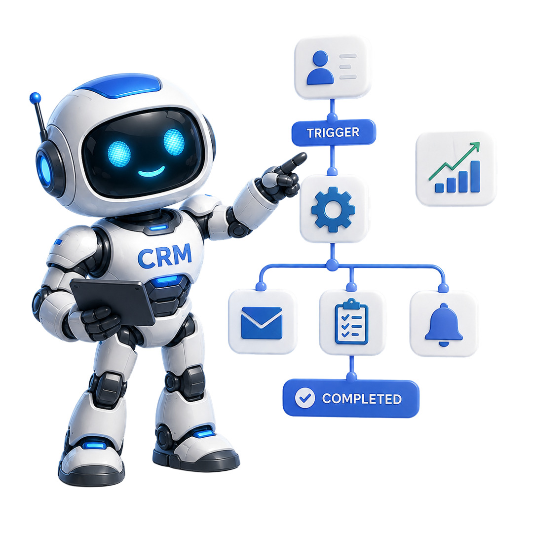 CRM Workflow Automation hero image