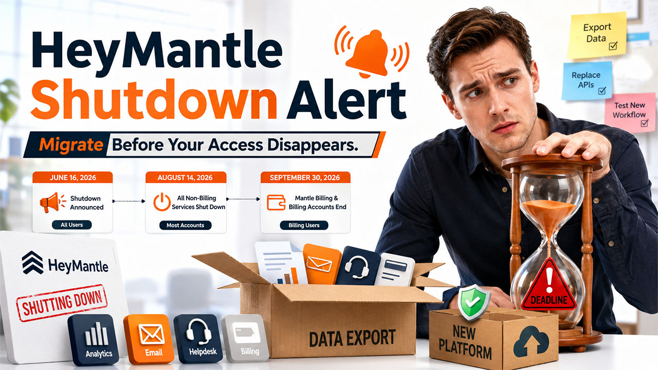 HeyMantle shutdown migration checklist for Shopify app developers preparing data exports and platform migration