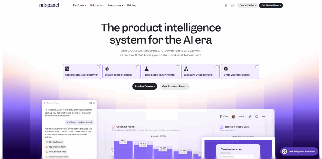 Mixpanel as a HeyMantle shutdown alternative for Shopify app analytics and user behavior tracking