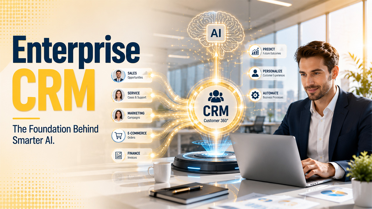Enterprise AI Starts with CRM Building an AI-Ready Salesforce Ecosystem in 2026