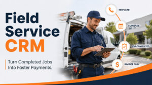 How CRM Integration Turns Your Field Service Team into a Profit Center