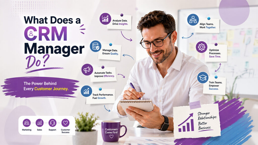 Main Responsibilities of a CRM Manager
