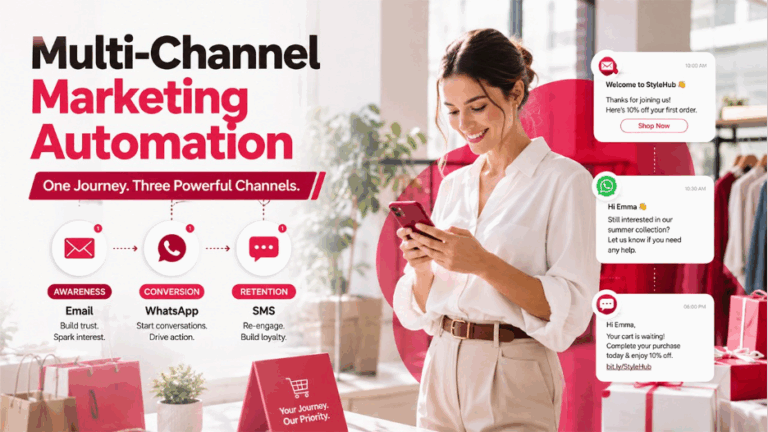 Multi-Channel Marketing Automation: How to Connect Email, WhatsApp, and SMS Without Building a Mess