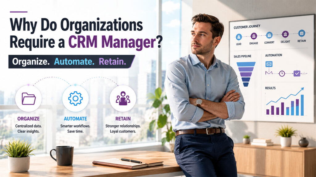 Why Do Organizations Require a CRM Manager