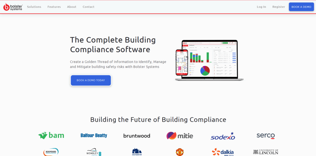 Bolster Systems and Boris Software for fire protection management