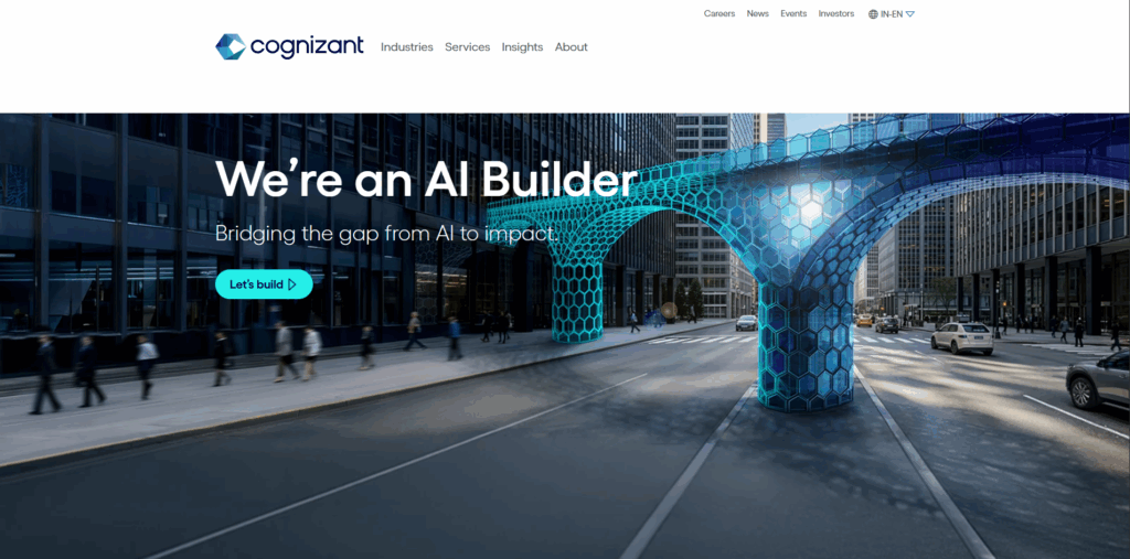 Cognizant providing AI-led portfolio modernization and cloud-native modernization services for enterprise legacy applications.