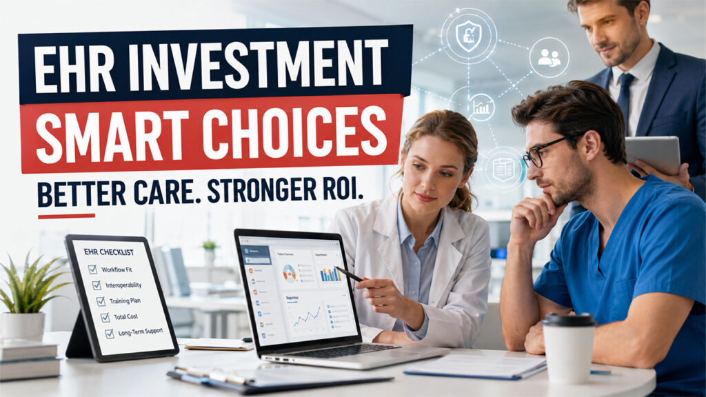 EHR Implementation Cost investment considerations for healthcare