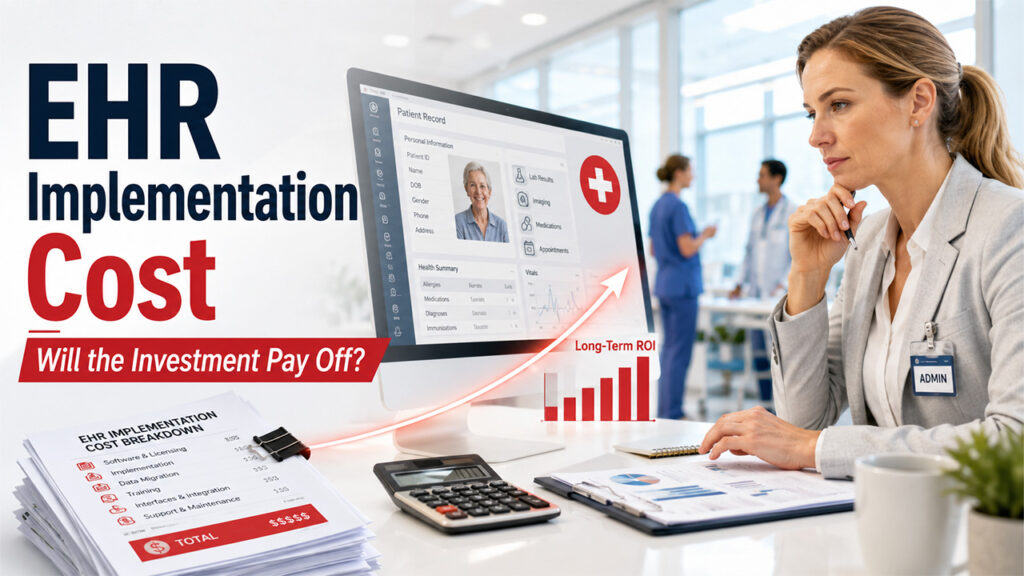 EHR Implementation Cost vs. Long-Term ROI: Is the Investment Worth It? 