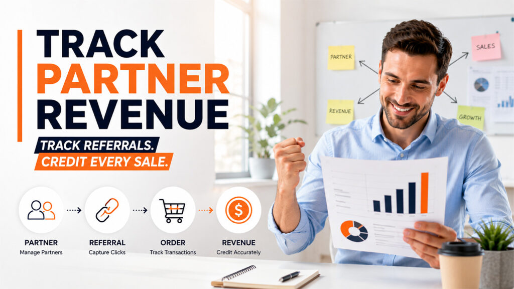 Five-step partner revenue tracking setup in a CRM