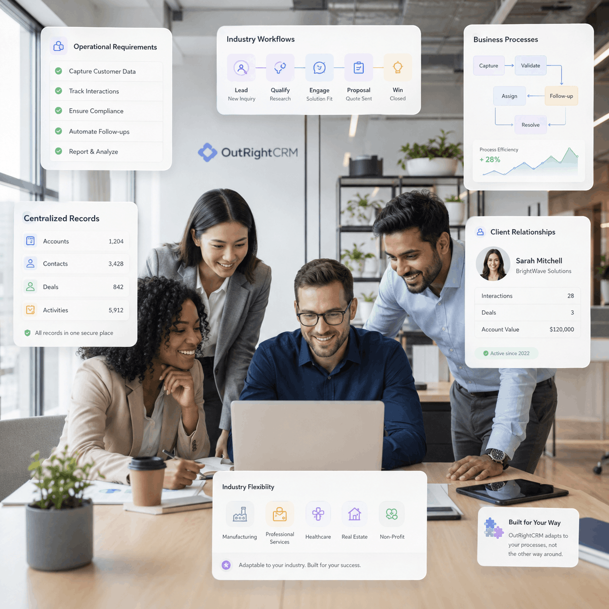 Industry CRM Solutions That Understands Your Operational Requirements