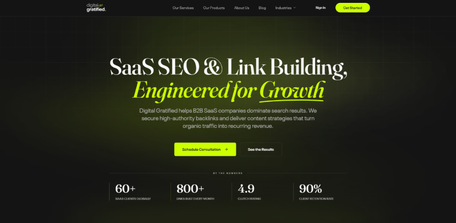 Digital Gratified: Best for B2B SaaS and Software Companies