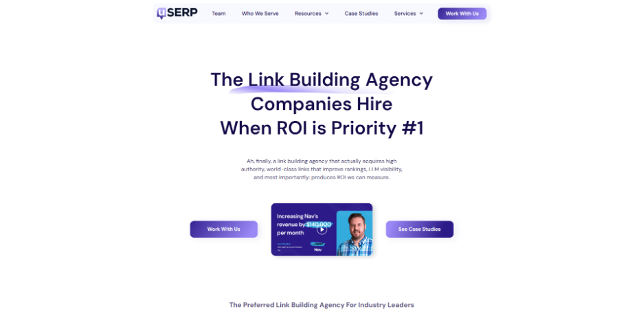 uSERP: Best for Digital PR and Thought Leadership