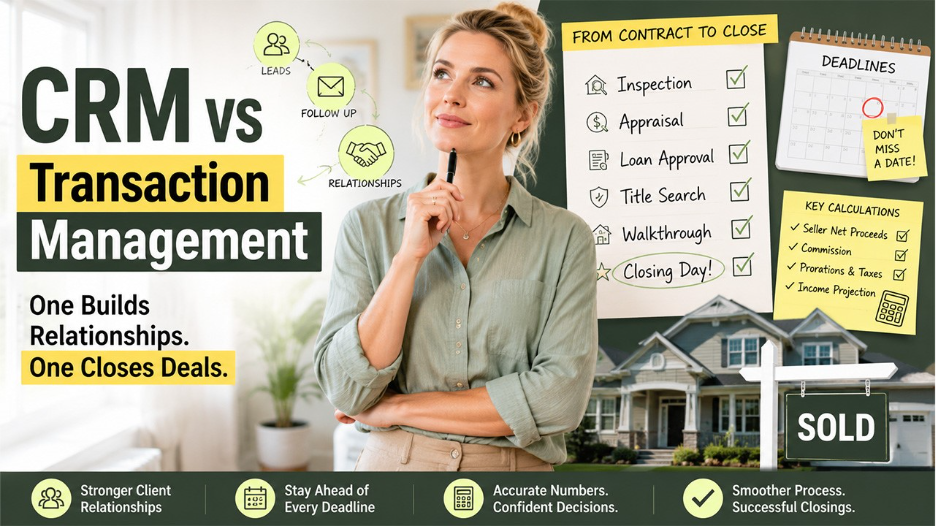 Why a CRM Alone Will Not Get a Real Estate Deal to the Closing Table 
