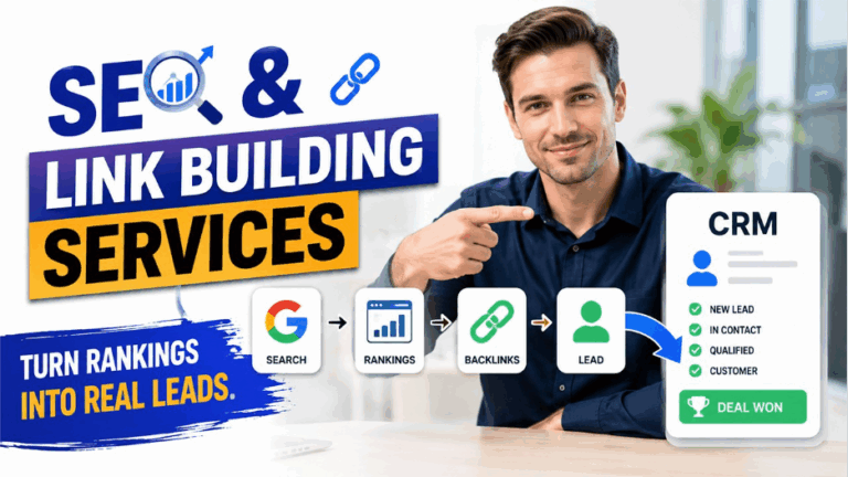 Best SEO & Link Building Services to Pair With Your CRM for Lead Gen in 2026