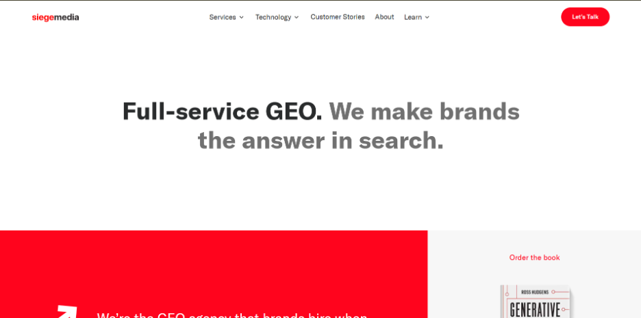 Siege Media: Best for Content-Led Link Building at Scale