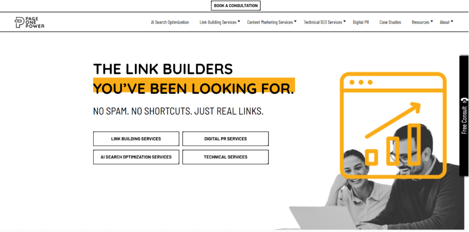 Page One Power: Best for Predictable, Manual White-Hat Outreach