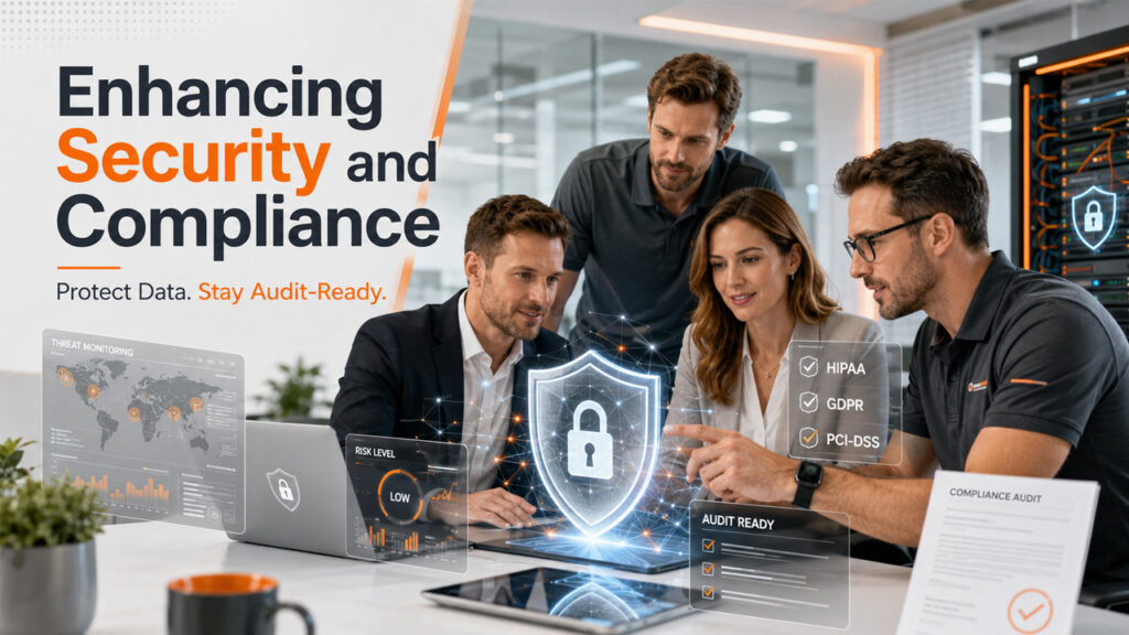 Managed IT services for security and compliance