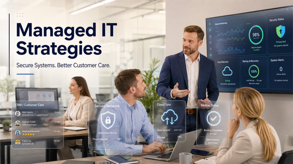 Managed IT strategies for customer care