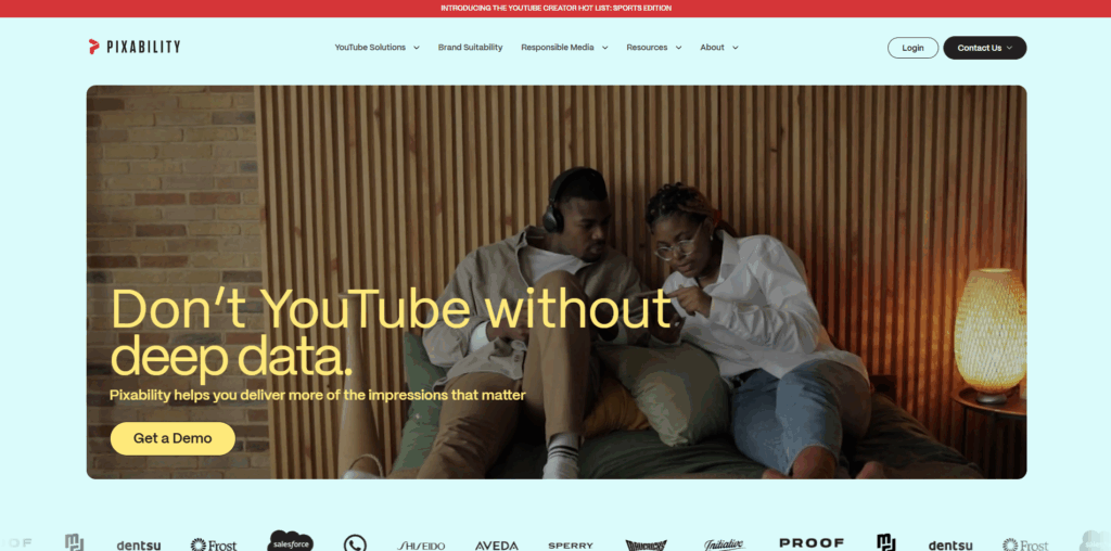 Pixability YouTube channel management services