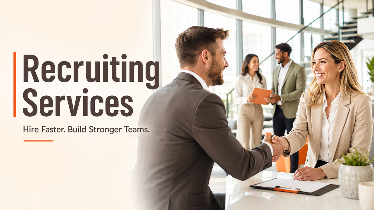 Recruiting services improving hiring efficiency and workforce growth