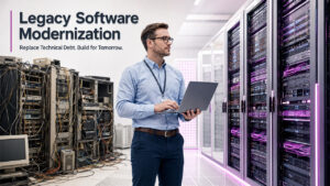 Software modernization companies helping businesses upgrade legacy systems, improve security, and migrate applications to modern cloud architectures.