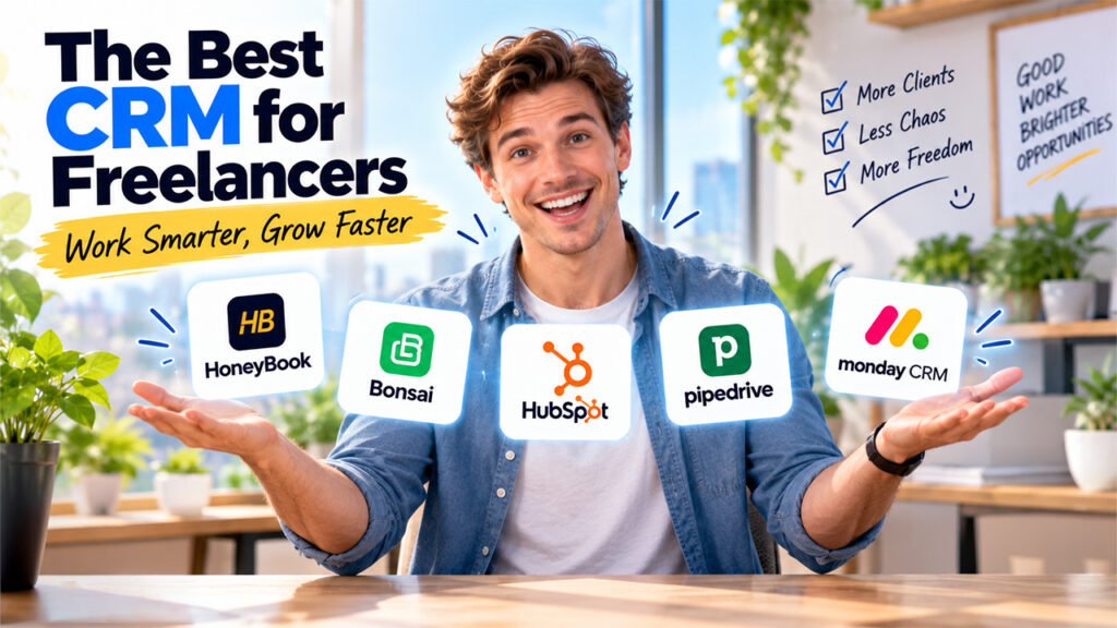 Top 5 Best CRM for Freelancers in 2026