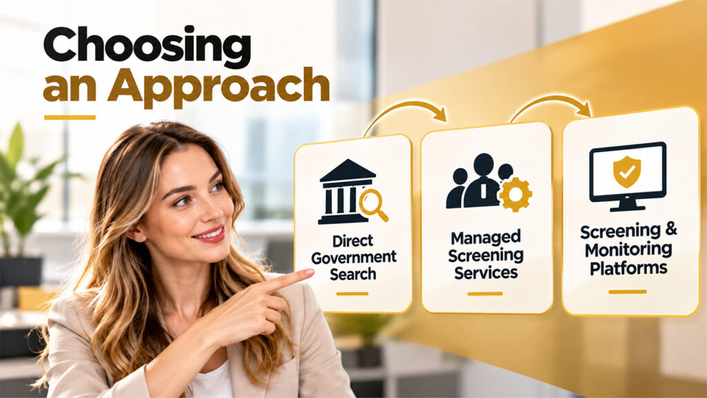 Choosing an Approach 