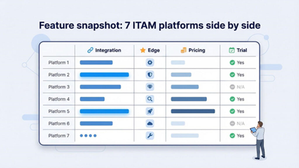 Feature snapshot compare the seven side by side