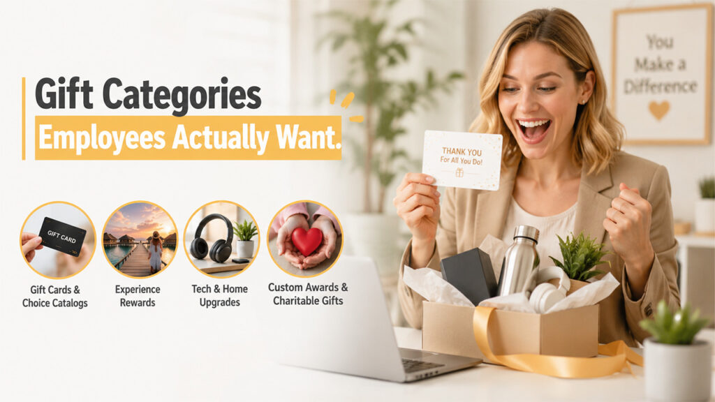 Gift Categories Employees Actually Want