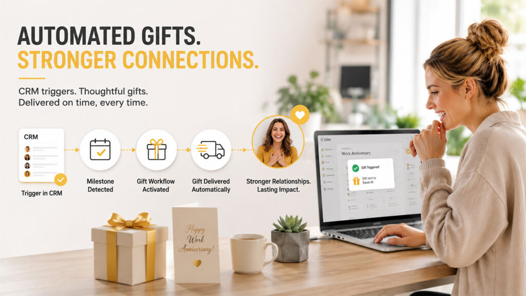 How CRM-triggered gifting works
