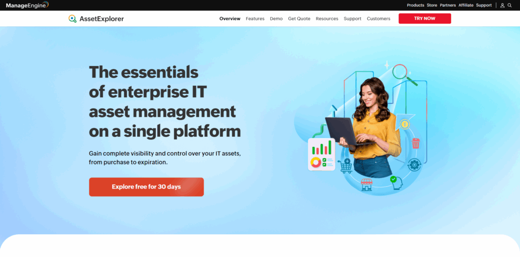 ManageEngine AssetExplorer