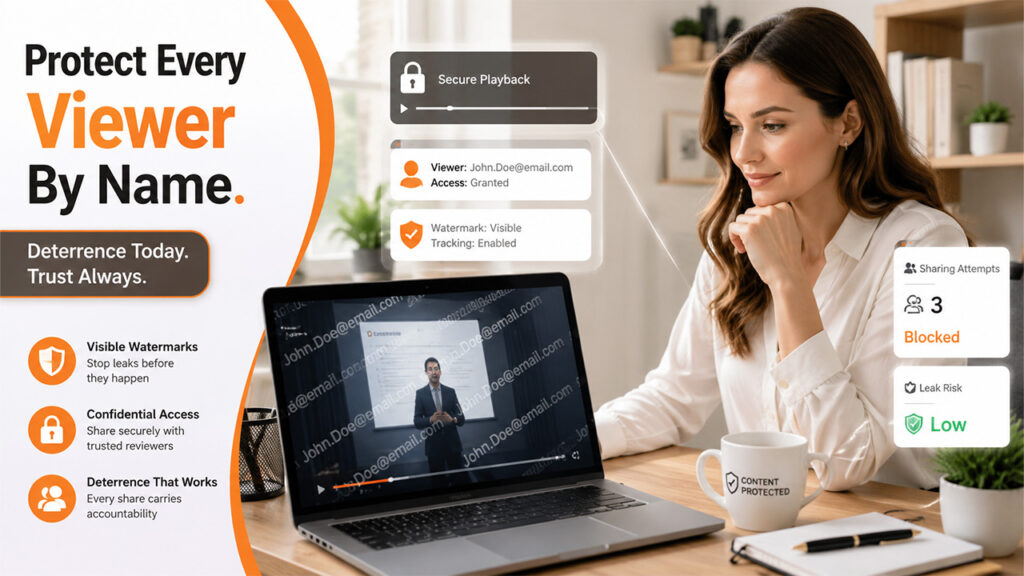 Watermarking for Course Platforms, Membership Sites, and Confidential Review Copies