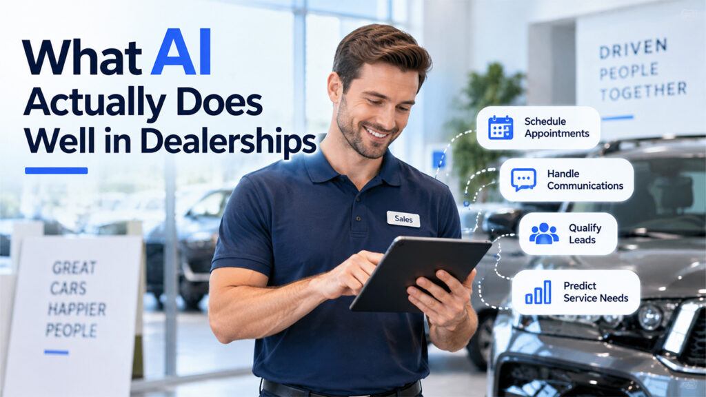 What AI Actually Does Well in Dealerships